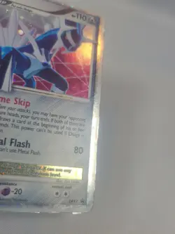 Pokemon TCG Dialga LV.X DP Black Star Promotional DP17 Holo Promo Ultra Rare - Image 2