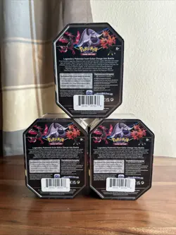 SEALED Pokemon TCG: Crown Zenith Tin [Set Of 3] (International Version) - Image 2