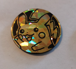 Lot of (7) Pokemon Collector's Plastic Coins Various Silver Gold Holo Mirror NEW - Image 5