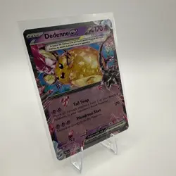Pokemon TCG Paldean Evolved Dedenne EX 093/193 Double Rare NM/M - Image 2