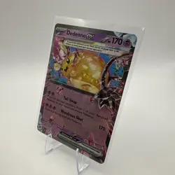 Pokemon TCG Paldean Evolved Dedenne EX 093/193 Double Rare NM/M - Image 3