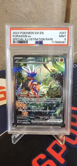 2023 Pokemon Scarlet & Violet Koraidon Ex SIR 247/198 PSA 9 - Image 1