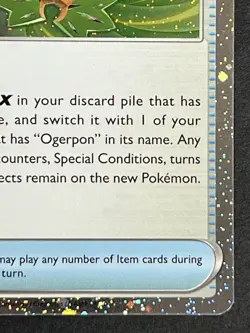 Ogre's Mask 159/167 Cosmos Promo Holo Uncommon Pokemon Twilight Masquerade NM - Image 4