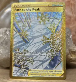 Pokemon Path to the Peak Astral Radiance Swsh10 Secret Rare 213/189 Mint! - Image 2