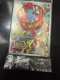 Riolu 010 ETB Black Star Promo ME01: Mega Evolution - Pokemon - SEALED - Image 3