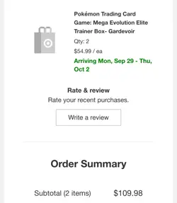 Pokemon TCG Mega Evolution Elite Trainer Box (Gardevoir) ETB PRESALE 9/26 - Image 3