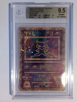 Pokemon Ancient Mew Movie Promo BGS 9.5 - Image 1