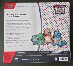 Pokemon TCG Scarlet & Violet - 151 Poster Collection Box - 3 Packs + Poster - Image 2
