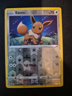 Pokemon Eevee 130/185 Vivid Voltage Cosmos Reverse Holo Costco Promo NM-M - Image 1