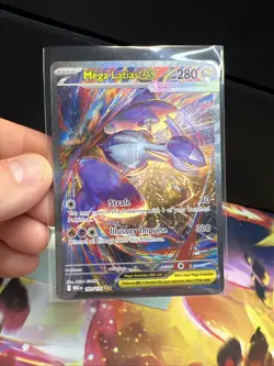 Pokemon Mega Latias Ex 181/132 SIR Mega Evolutions NM Pack Fresh! - Image 3