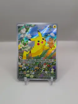 Pokemon Pikachu SVP 088 Scarlet & Violet Full Art Black Star Promo Sealed Pack - Image 1