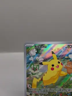 Pokemon Pikachu SVP 088 Scarlet & Violet Full Art Black Star Promo Sealed Pack - Image 2
