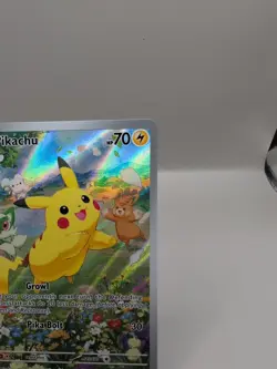 Pokemon Pikachu SVP 088 Scarlet & Violet Full Art Black Star Promo Sealed Pack - Image 3