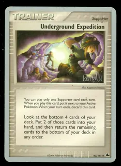 Pokemon UNDERGROUND EXPEDITION 140/144 Skyridge 2004 World Championships - NM - Image 1