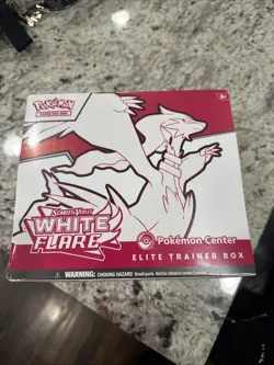 Pokemon Center Exclusive White Flare ETB Pokemon TCG - SEALED - Image 1