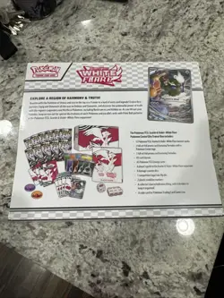Pokemon Center Exclusive White Flare ETB Pokemon TCG - SEALED - Image 2