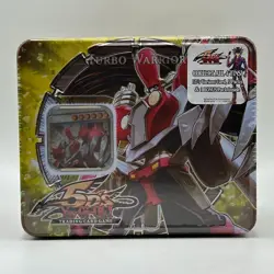 Yugioh 5D's 2008 Turbo Warrior Collectors Tin - Brand New Factory Sealed - Image 1
