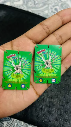TAUROS KANGASKHAN PINSIR VINTAGE POKEMON Jenga Cards Cheetos India 2004 - Image 3