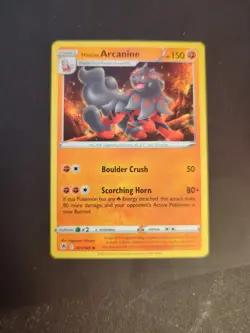 Hisuian Arcanine 71/189 Astral Radiance Rare Pokemon Card TCG - Image 1