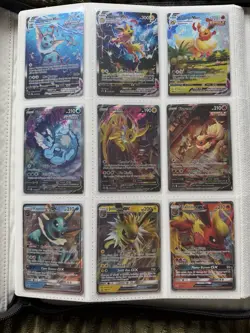 Pokemon Holo NM Promo Lot Eeveelution (9 Cards) - Image 1