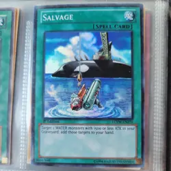 Yugioh LCYW-EN276 1x Super Rare Salvage 1st Edition Yugioh Card Near Mint - Image 1