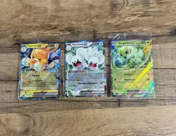 Sprigatito Ex SVP 087, Pawmot Ex 073/197, Maushold Ex 155/182 Promo Cards Sealed - Image 1