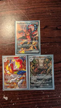 Pokemon Card Illustration & SIR Lot (NM) Twilight Temporal Journey Together - Image 1