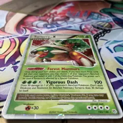 Pokemon TCG Torterra LV.X Holo Card Diamond and Pearl 122/130 - Image 2