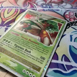Pokemon TCG Torterra LV.X Holo Card Diamond and Pearl 122/130 - Image 3