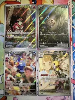 Lot Of 4 - Pokemon TCG Illustration Rare Cards Assortment SEE PHOTOS NEW NM IR - Image 1