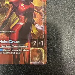 Gundam Card Game GD01 Newtype Rising GD01-093 R+ Marida Cruz NM JY - Image 4