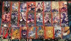 🔥x32 HUGE LOT🔥Textured Gold Holo Pokemon Cards Top Rocket Mewtwo Charizard - Image 1
