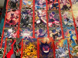 🔥x32 HUGE LOT🔥Textured Gold Holo Pokemon Cards Top Rocket Mewtwo Charizard - Image 5