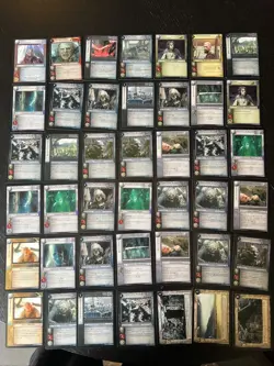 Lord of the Rings TCG CCG LOTR LOT of 42x Cards Card Game + Promo - Image 1