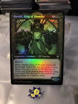 1x Harald, King of Skemfar | FOIL Showcase | Kaldheim | MTG Magic Cards - Image 1