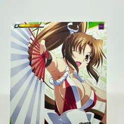 QG080 Basic Stance MAI SHIRANUI Queen's Blade The Duel system Trading Card SNK - Image 4