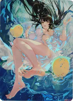 HIEI AZUR LANE Art By Atdan Barefeet Goddess Story Anime Waifu Custom Card - Image 1