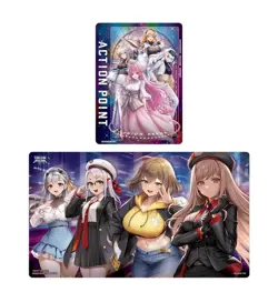 UNION ARENA Playmat & Action Point Cards Set NIKKE - Image 1
