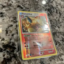 Pokemon TCG Arceus Charizard Reverse Holo Rare Card 1/99 MP Condition - Image 4