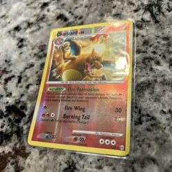 Pokemon TCG Arceus Charizard Reverse Holo Rare Card 1/99 MP Condition - Image 5