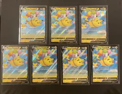 Pokemon 25th Celebrations Flying Pikachu V 006/025 Lot of 7 cards - Image 1