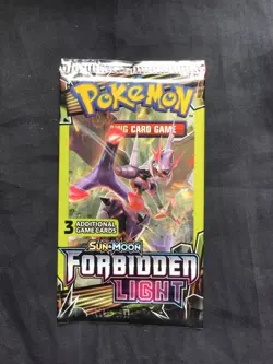 Pokemon Cards: Sealed Forbidden Light 3 Card Booster Pack - Image 3