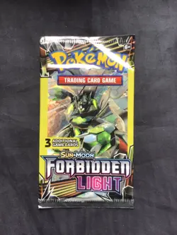 Pokemon Cards: Sealed Forbidden Light 3 Card Booster Pack - Image 4