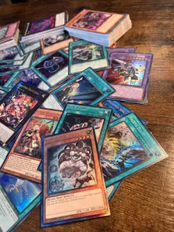Yugioh 200+ random card lot HOLOS see pics assorted good vintage - Image 2