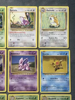 Pokemon Cards Lot XY Evolutions Rare Beedrill Raticate, Vulpix Magikarp Gastly + - Image 4