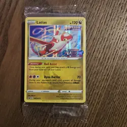 LATIAS SEALED FUSION STRIKE PROMO PACK SWSH171 POKEMON CARDS TCG 2021 - Image 1