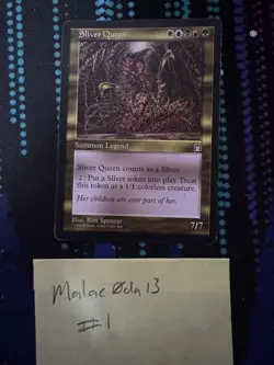 Magic the Gathering Rare Stronghold Sliver Queen MTG - Image 1