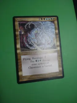 Magic The Gathering Chromium 1994 Legends Vintage VLP NM - Image 3