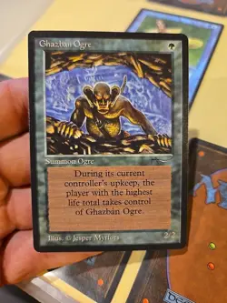 MTG ARABIAN NIGHTS Ghazban Ogre NEVER PLAYED - Image 1