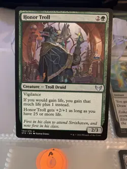 MTG Honor Troll Strixhaven: School of Mages 134/275 Regular Uncommon - Image 1
